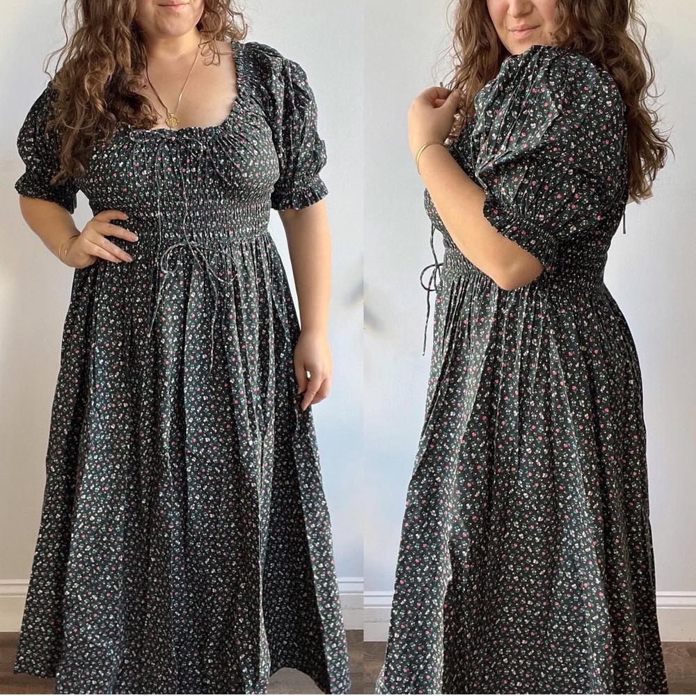 Doen Victorie Dress in Moreau Garden Print